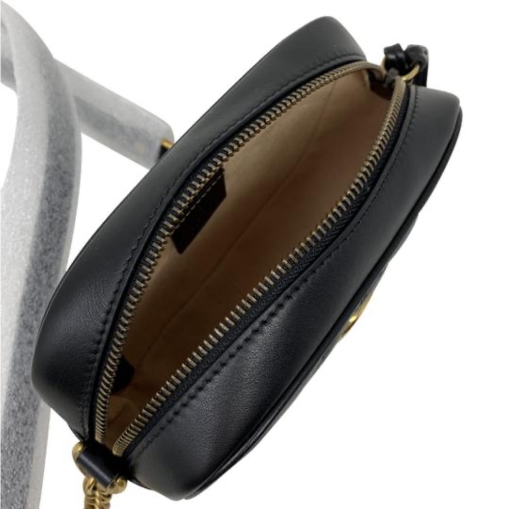 Authentic GG Marmont matelassé mini bag - Picture 9 of 12